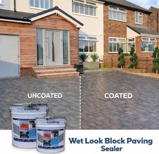 BLOCK PAVING SEALER WET LOOK