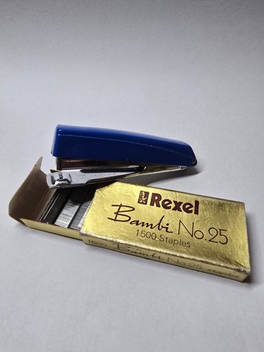 Rexel vintage blue bambi mini - blue,