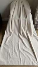 FABULOUS BRAND NEW BESPOKE HEAVY QUALITY CREAM CHENILLE SINGLE/ DOOR CURTAIN