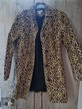 Faux Snake Skin PVC Mac from Topshop. Size 10. never worn