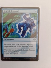 Seal of Removal Enchantment Blue #269 MTG modern horizons IN SLEEVE (G94)