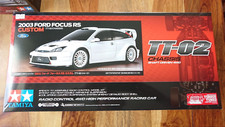 Tamiya 58724-60A 2003 Ford Focus RS Custom 4WD R/C Car Kit 1:10 Scale NEW
