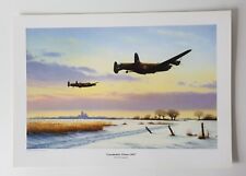 Keith Aspinall - Lincolnshire Winter 1943 - WW2 Aviation Art Print