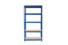 Boltless 5 Tier Racking Heavy Duty Garage Shelving Storage Shelves Steel Unit