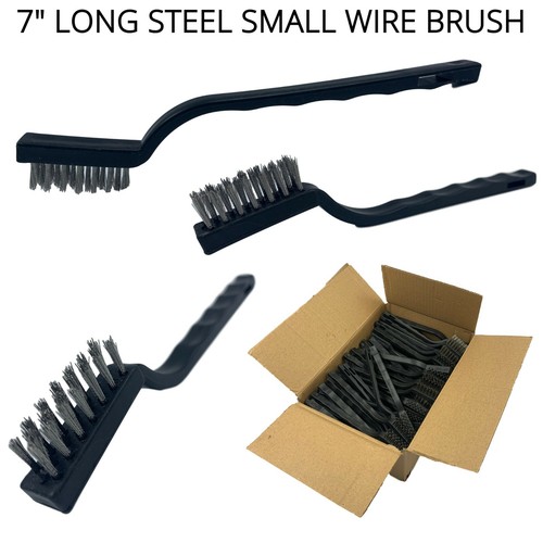 Mini wire brush - brush, steel