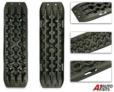 Heavy Duty 4x4 Off Road Recovery Track Ramps Traction Grip Boards 105x30cm
