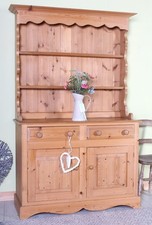 Delivery Options - Lovely Cottage Pine Welsh Dresser Dovetail Joints Waxed