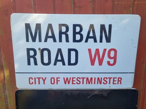 Original london enamel street - original,