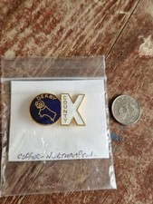 DERBY COUNTY  F C - VINTAGE  70's COFFER COLLECTABLE  FOOTBALL Pin BADGE