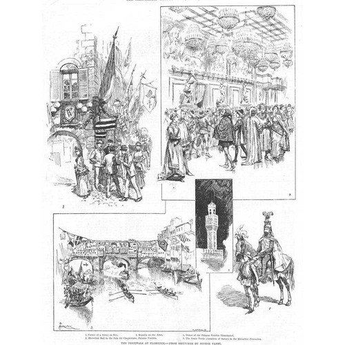 Florence view the festivals - the,
