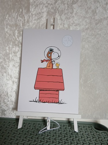 Snoopy wall art print a4 - wall,