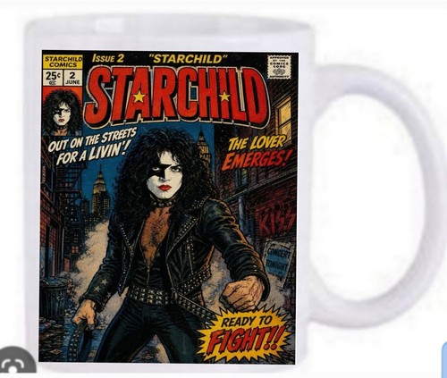 Kiss starchild mug new - , and