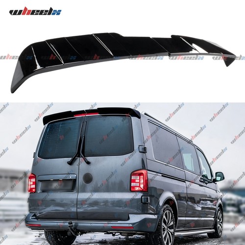 Rear roof spoiler - rear, for