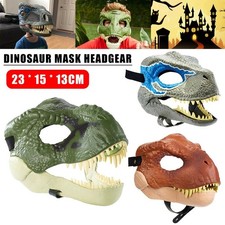 Jurassic World Velociraptor BLUE Dinosaur Dino Moving Mask - Camp Cretaceous pi4