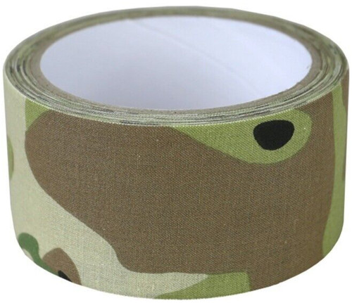 Army camouflage fabric tape - fabric, 8m