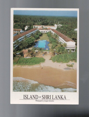 Oversize vintage postcard sri - postcard, ,sri