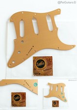 Gold Anodised for Fender Stratocaster or Saticoy. Made by LSL 11-Hole Pickguard 