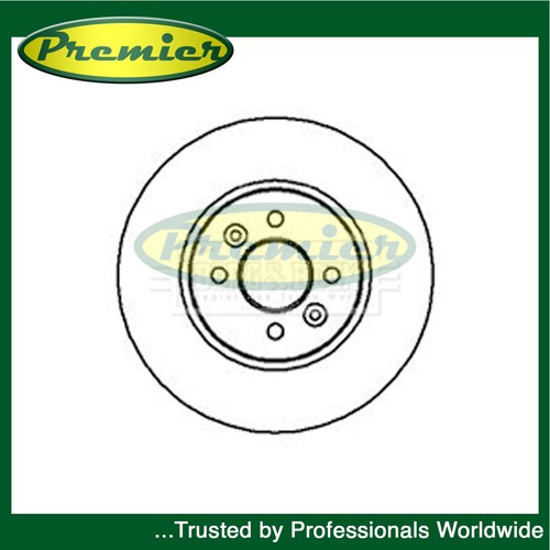 Premier front brake disc fits - brake,