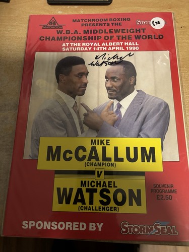 Boxing program mike mccallum - boxing,