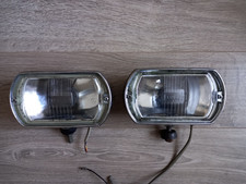 Pair of Classic Vintage Lucas LR8 Rectangular Spot Driving Lamps/Lights Tested