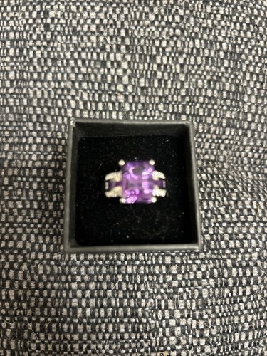 Sale pretty amethyst ring - sale-,