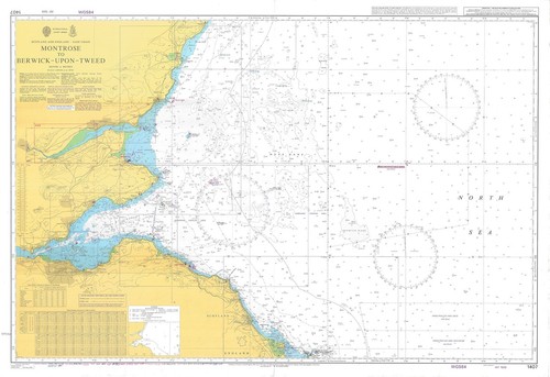 1407 admiralty chart montrose - 1407,