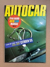 CITROEN GS (1971) AUTOCAR