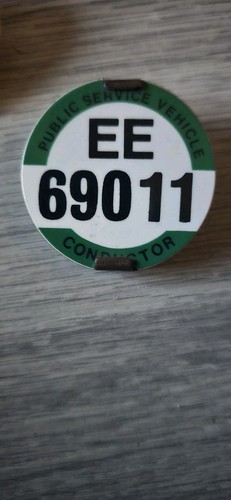 Psv bus conductors badge pcv - bus,
