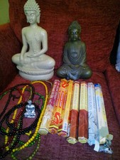Buddhist Statues, Prayer Beads