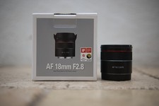 Samyang AF 18mm f2.8 Sony FE Mount Lens - Mint Condition - In original box