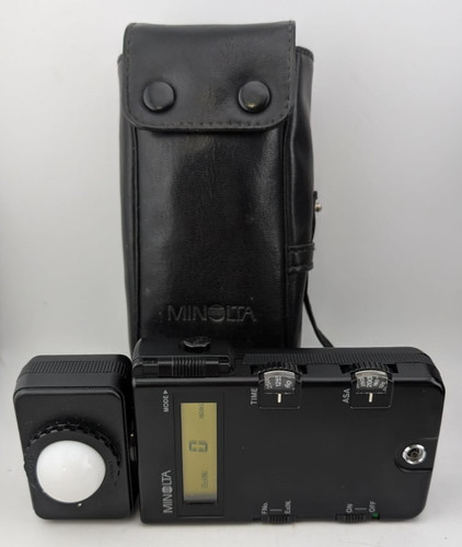 Minolta flash meter iii light - minolta,