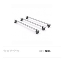 Rhino Roof Bars x3  System -