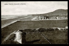 Early Postcard - Towyn Parade & Beach - Merionethshire Wales