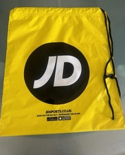JD Yellow Sports Drawstring BRAND NEW medium