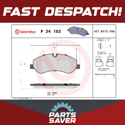 Brake pads set - brake,