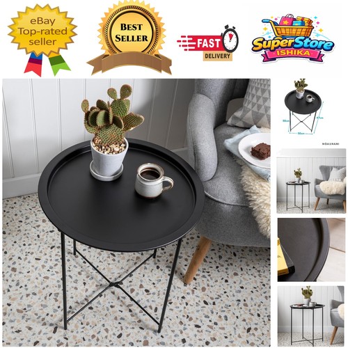 Elegant black metal round - elegant,