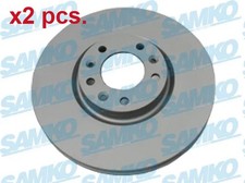 X2 PCS FRONT BRAKE DISC ROTOS