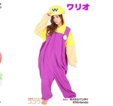 Wario Kigurumi Hoodie Cosplay