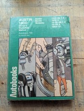 Austin Morris 1800 1800S & Wolseley 18/85 18/85S Owners Workshop Manual