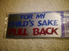 Window sticker - Pull Back