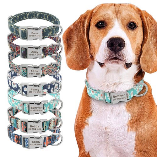 Personalised dog collar for - personalised,