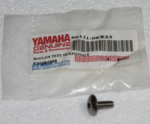 Genuine yamaha leg shield - genuine, bolt