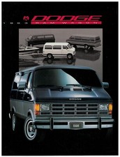 1993 Dodge Ram Wagon   Original  Sales Booklet