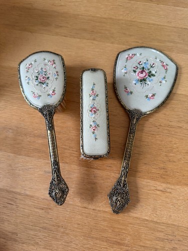 Pieces vintage brushes hand - 3,