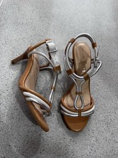 Clarks Sliver/Tan/Orange