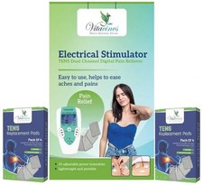 Vitacines LloydsPharmacy Dual Channel TENS Machine Pain Reliever + EXTRA PADS