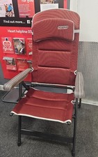 Quest Bordeaux Pro Easy Garden Chair with Side Table Foldable - CS F17