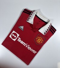 Authentic Adidas Manchester United 2022/23 Home Shirt. Size Medium.