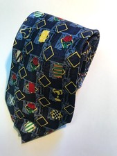 Horse Racing Silk Tie -