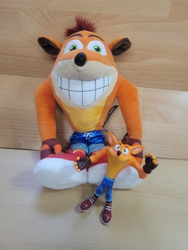 Crash bandicoot plush - crash, &
